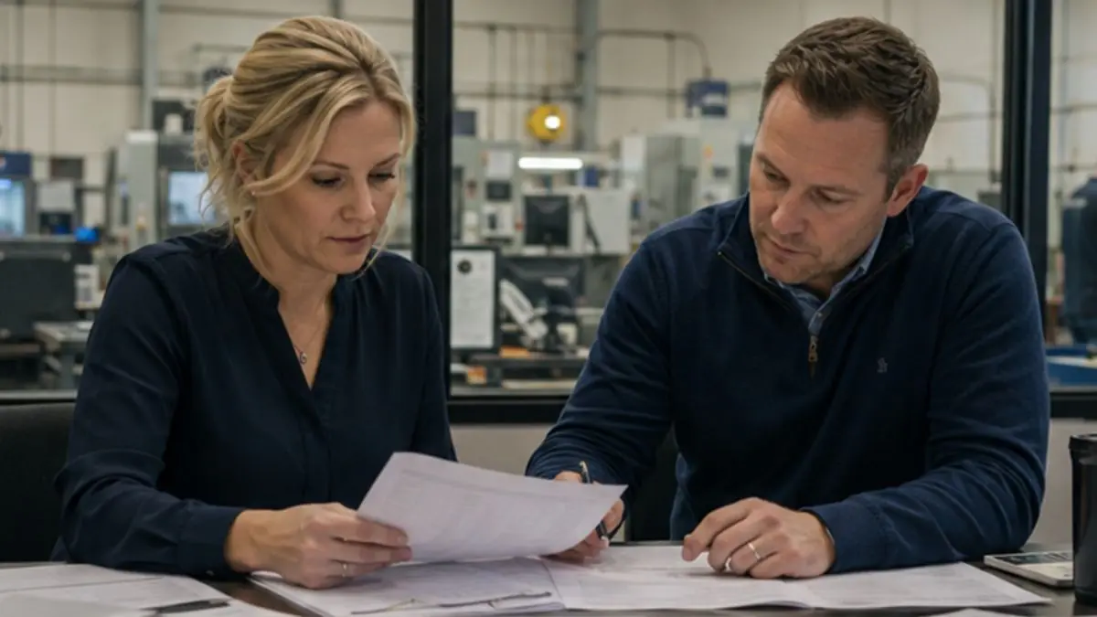 Logistics receivables review – editorial image for “Written-Contract Deadlines for California Collection Agency Services”.