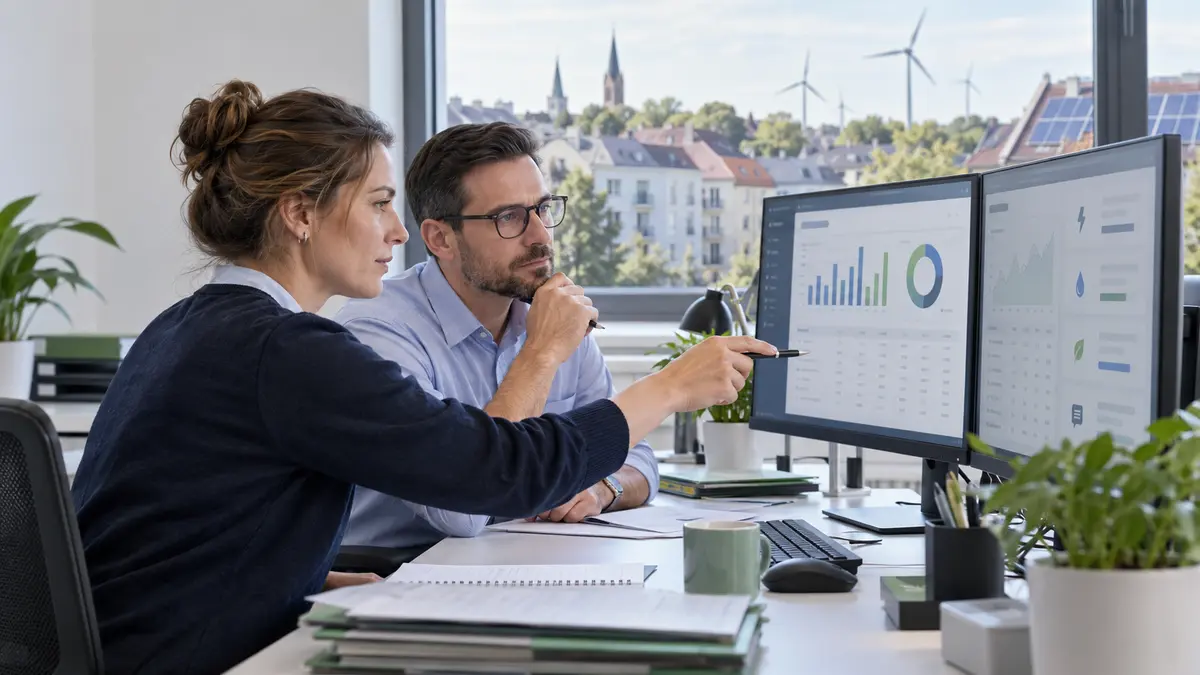 Energieversorger & Stadtwerke: Prüfung einer offenen Forderung anhand von Rechnung und Nachweisen – Symbolbild zum Beitrag „Energieabrechnung bleibt offen: Massenforderungen, Teilzahlungen und Kundendaten sicher bearbeiten“.