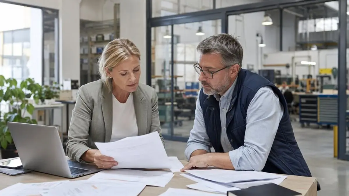 Executive file review – editorial image for “When an External Collection Agency Makes Sense for a California Business”.