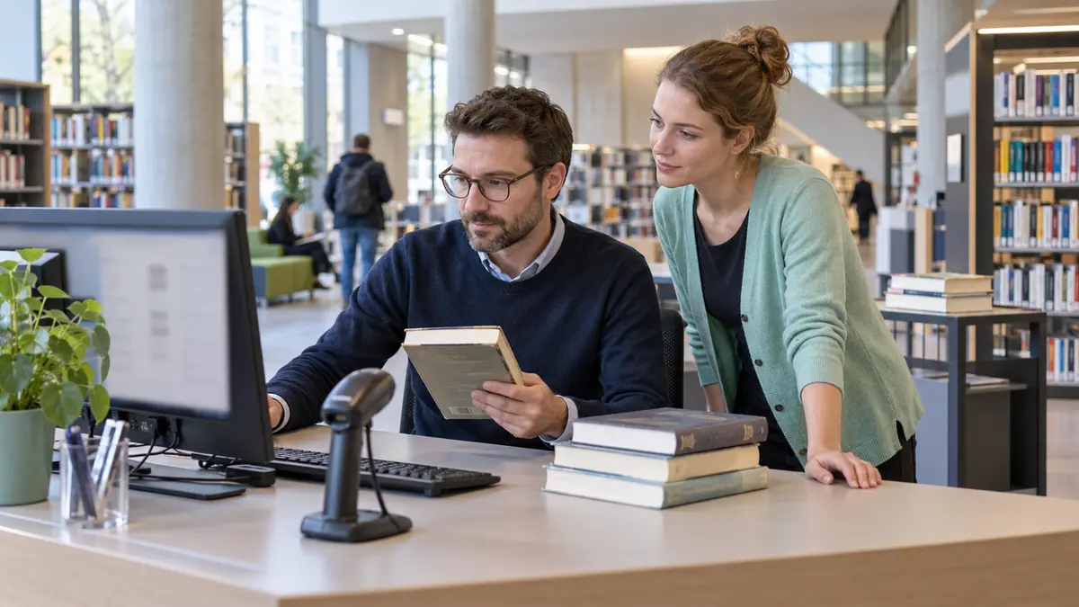 Bibliotheken: Prüfung einer offenen Forderung anhand von Rechnung und Nachweisen – Symbolbild zum Beitrag „Medienersatz und Gebühren offen: Wann sich strukturiertes Forderungsmanagement für Bibliotheken lohnt“.