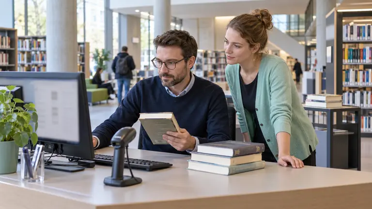 Bibliotheken: Prüfung einer offenen Forderung anhand von Rechnung und Nachweisen – Symbolbild zum Beitrag „Medienersatz und Gebühren offen: Wann sich strukturiertes Forderungsmanagement für Bibliotheken lohnt“.