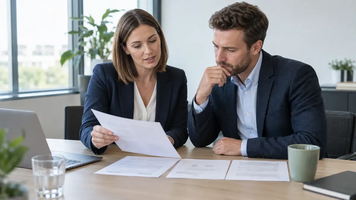 Finanzierungsvermittler: Prüfung einer offenen Forderung anhand von Rechnung und Nachweisen – Symbolbild zum Beitrag „Vermittlungsprovision bei einer Finanzierung offen: Anspruch und Nachweise richtig prüfen“.